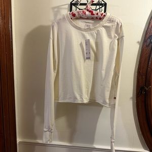 Urban outfitters long sleeve crop top